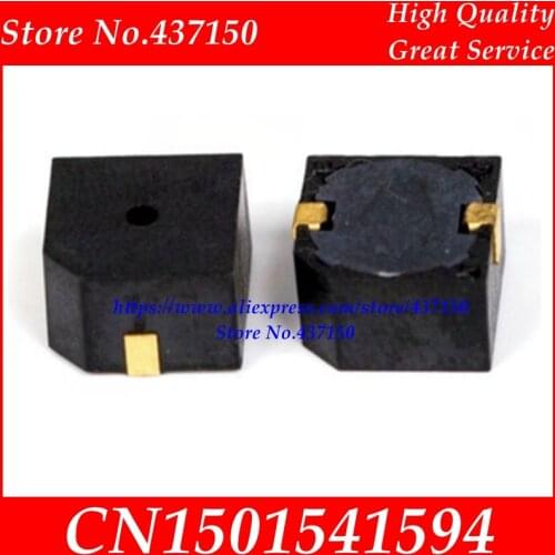 SMD buzzer 9650B size 9.6 * 9.6 * 5 mm active electronic buzzer 3V 5V 9650