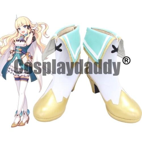 Princess Connect! Re:Dive Priconne Sarendia Guild Master Saren Sasaki Astrum Ver. Anime Game Cosplay Shoes Boots X002