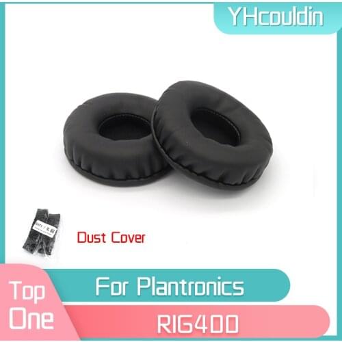 YHcouldin Earpads For Plantronics RIG400 Headphone Replacement Pads Headset Ear Cushions