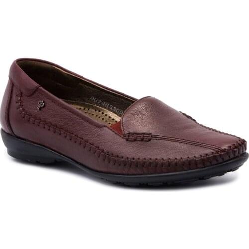 Forelli 33005 BURGUNDY Women Shoes Orthopedic