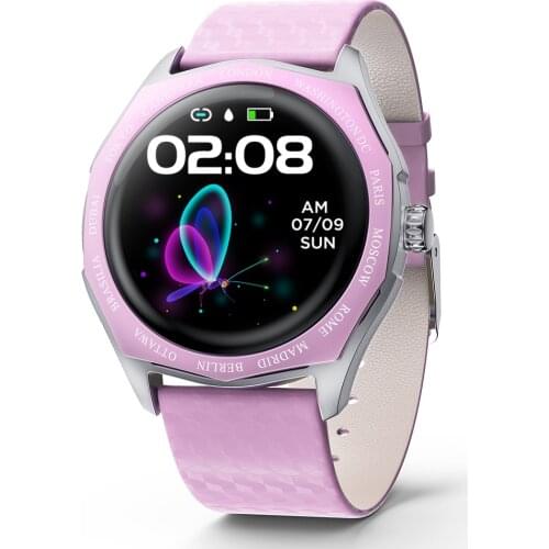 Fashion Women Smart Watch Waterproof Heart Rate Blood Pressure Monitor Smartwatch Gift For Ladies Bracelet Full Touch