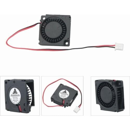 100PCS Gdstime DC 30x30x10mm Mini Blower fan 12V 30mm x 10mm Sleeve Bearing 3D Printer Radiator Small Blower Cooling Fan 3cm