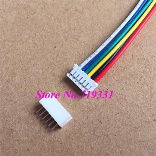 20SETS Mini Micro ZH 1.5 6-Pin Female & Male ZH Connector with Wires Cables