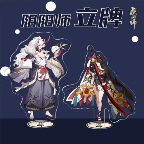 Anime Game Onmyoji Acrylic Stand Figure The Yin Yang Master Kanna Creativity Desktop Standing Plate Decoration Model Toy Gifts