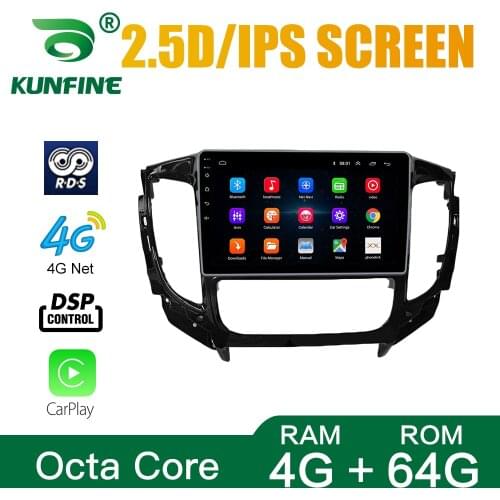 Car Stereo for Mitsubishi Triton 2015 MT AT Octa Core Android 10.0 Car DVD GPS Navigation Player Deckless Headunit Radio