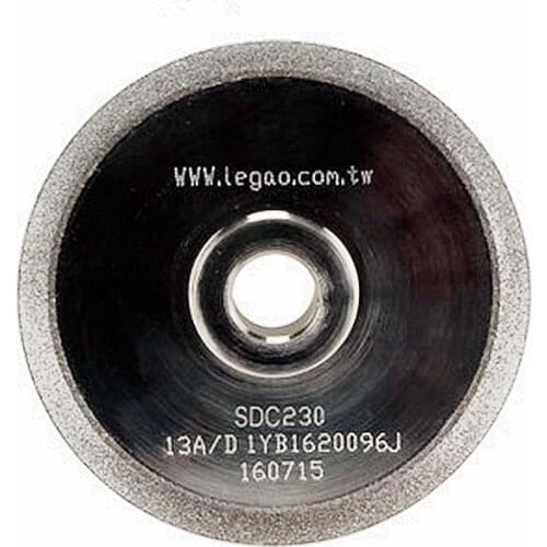 CBN Grinding Wheel (SDC or CBN optional) for Drill Bit Grinder Grinding Machine MR-13A, 13D, G3, F4, 78x10x12.7 mm