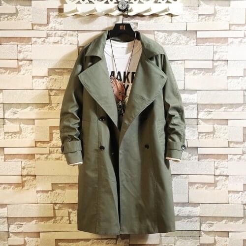 Мужские длинные тренчи I Fuyou China At AliExpress