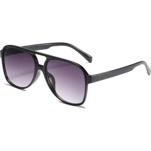 Cool Round Sunglasses Women Pilot Sun Glasses Female Eyeglasses Plastic Frame Male Shades Men Eyewear