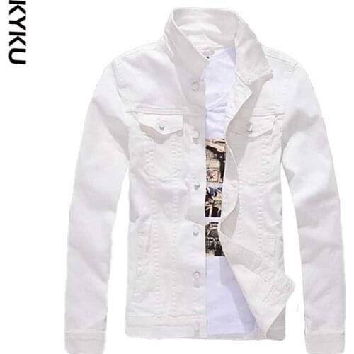 Мужские джинсовые куртки KYKU China At AliExpress