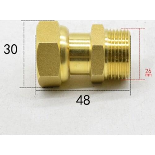 3/4" BSP Female To Male Brass Union Pipe Fitting Water Gas Oil For Water Meter