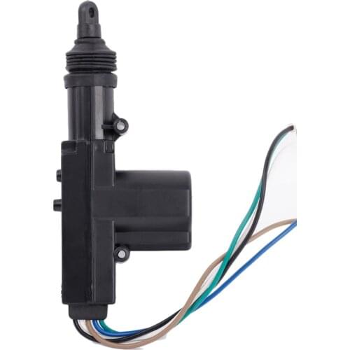 Universal Heavy Duty Power Door Lock Actuator Motor 5 Wire 12V Car Locking System Actuator Single Gun Type Kit