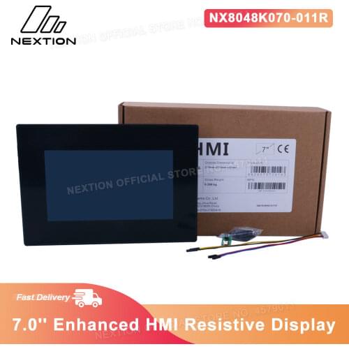 Nextion Enhanced NX8048K070-011R - 7.0'' Full-color LCD Display HMI Resistive Touch Screen Module Built-in RTC With Enclosure
