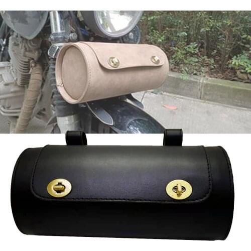 High quality Motorcycle Saddle Bags PU Leather otorbike Side Tool Tail Bag Luggage For SYM CROX RX150 XS150 FNX150 XS150T