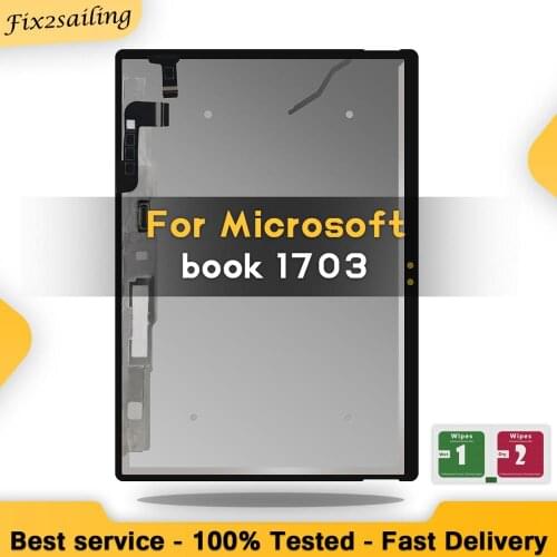 100% Tested New LCD For 13.5" Microsoft Surface Book 1 1703 1704 1705 1706 Display Touch Screen Assembly Replace Book 1st Gen