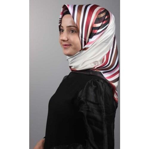 ARMİNE PATTERNED TWİLL SCARF 1005P - RENK-09