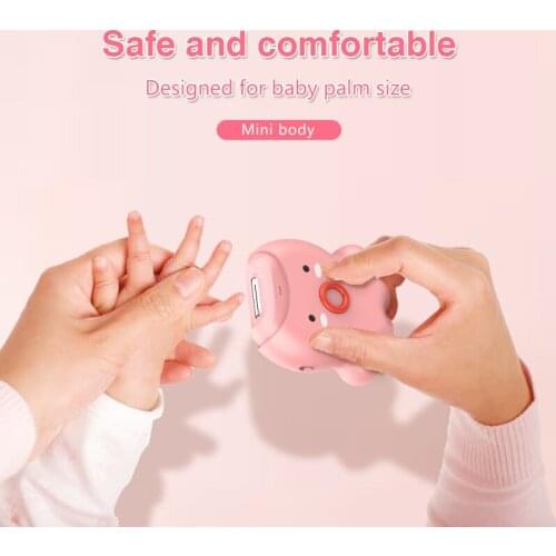 Childrens Anti-Scratch Sharpener,Baby and Adult Automatic Nail Clippers,Anti-scratch nail polisher Care for babys little hands