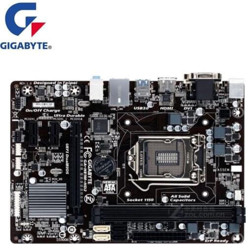 For Gigabyte GA-H81M-HD2 H81M-HD2 Motherboard LGA 1150 For Intel H81 Used Desktop Mainboard USB3.0 SATA3