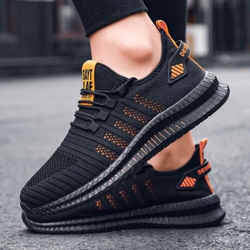 Summer Men Shoes Lac-up Mesh Men Casual Shoes Lightweight Comfortable Walking Sneakers Tenis masculino Zapatillas Hombre