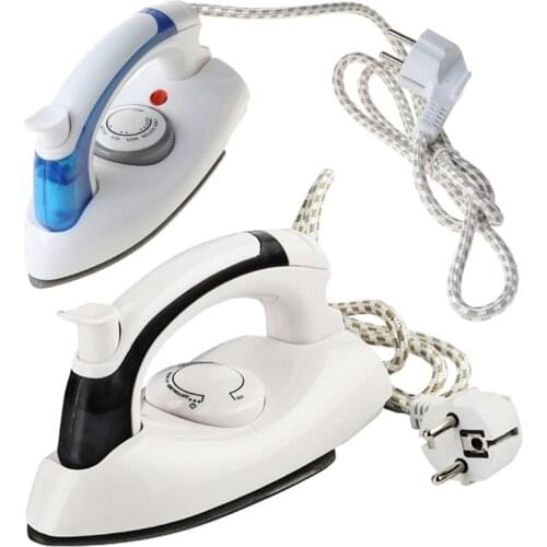 Mini Portable Foldable Electric Steam Iron for Clothes 3 Gears Flatiron Travel