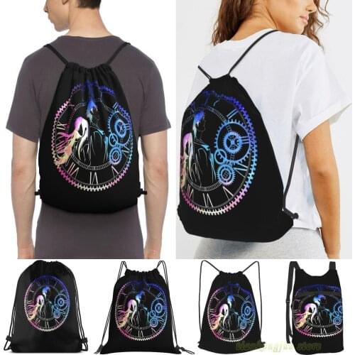 Steins;Gate Loving Mix Colors Men Outdoor Travel Gym Bag Waterproof Drawstring Backpack Women Fitness Swimming Bag