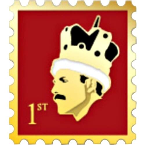 Freddie Mercury Stamp Pin