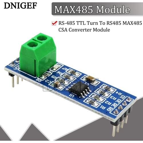 1 PCS MAX485 Module RS-485 TTL Turn To RS485 MAX485CSA Converter Module For Arduino Microcontroller MCU Development Accessories