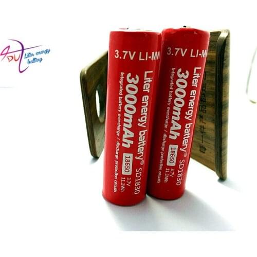 1PCS New Original Liter energy battery 18650B SD18650 Rechargeable Li-ion battery 3.7V 3000mAh