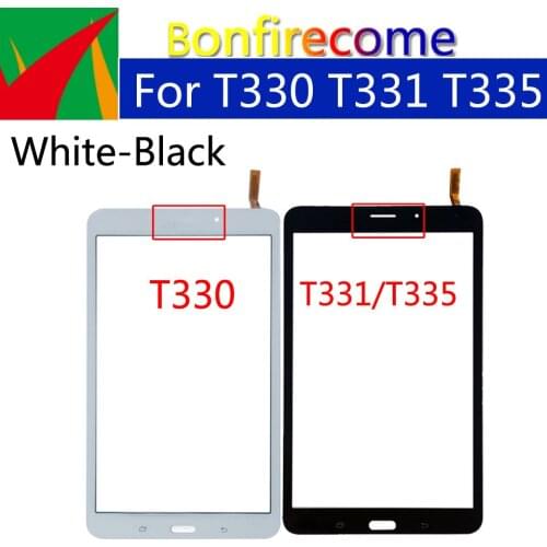 10pcs\lot For Samsung Galaxy Tab 4 8.0 T331 t335 T330 Touch Screen Digitizer Panel Glass Lens Tablet Touchscreen Replacement