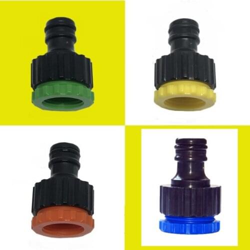Irrigation 1/2" 3/4" Female Thread Quick Connector Garden tap Watering Hose Pipe Fitting Adapter 5/8 Quick Connect adapter 4PCS