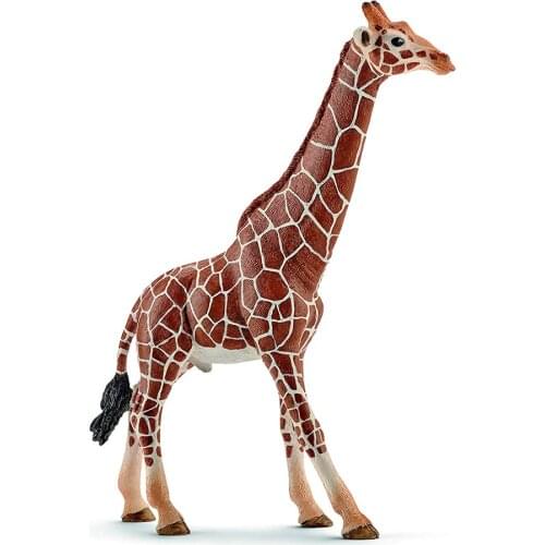 6.7inch/17cm Female Africa Giraffe Wild Life Figurines Toy PVC Model Action Figures Collection Toys For Kids Gift 14750