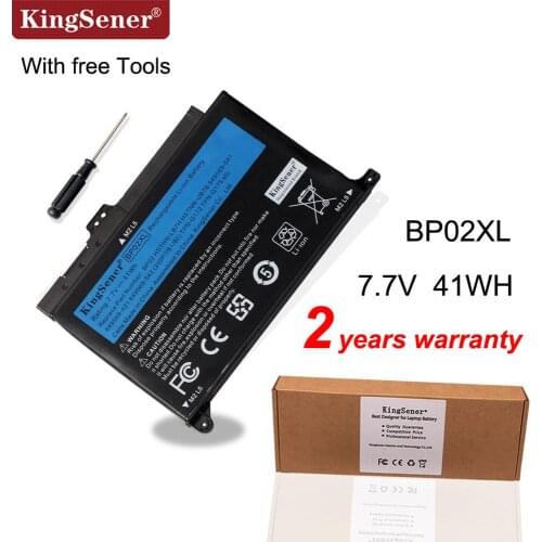 KingSener 7.7V 5150mAh Laptop Battery BP02XL For HP Pavilion PC 15 15-AU 849909-850 849569-421 HSTNN-LB7H BP02041XL HSTNN-UB7B