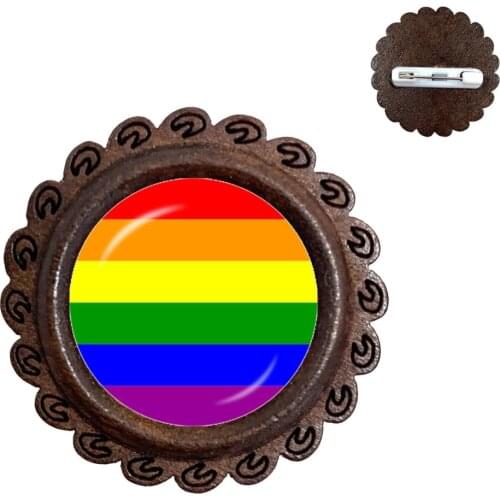 Gay Pride Brooches Pins Same Sex Lgbt Jewelry Gay Lesbian Pride With Rainbow Love Wins Gift Same Sex Marriage Collar Pins