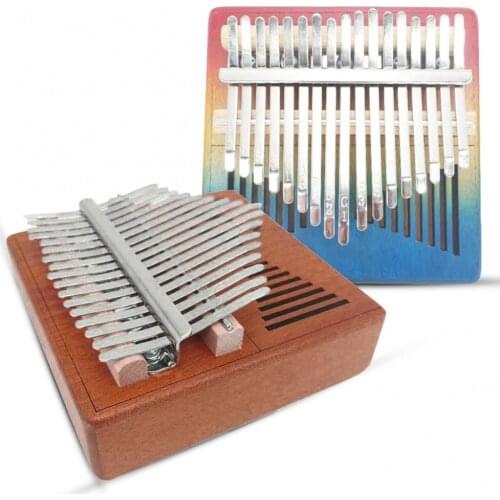 Wooden kalimba 17 key thumb piano mbira musical Instrument Africa finger piano machine instrumento musical