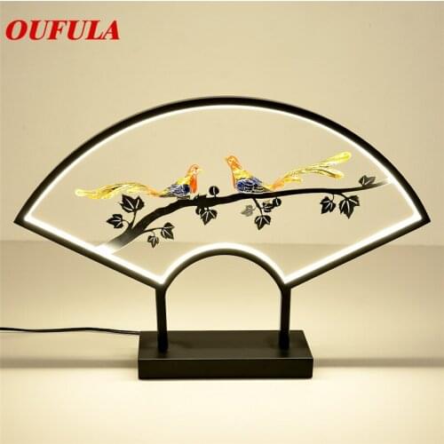 DLMH Table Lamp Desk Resin Modern Contemporary Office Creative Decoration Bed LED Lamp for Foyer Living Room Bed Room