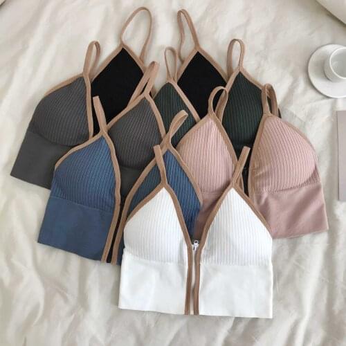 Sexy Sling Yoga Shirt Women Summer Zipper Breathable Fitness Workout Top with Chest Pad Casual Stripe Gather Running Sports Bra