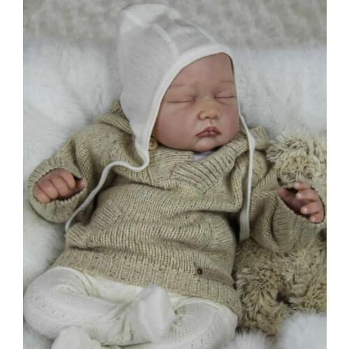 NPK DOLL mould DIY 55cm Bebe Reborn Kit Prototype Doll Unpinated Doll Parts Rebirth newborn doll parts accessories