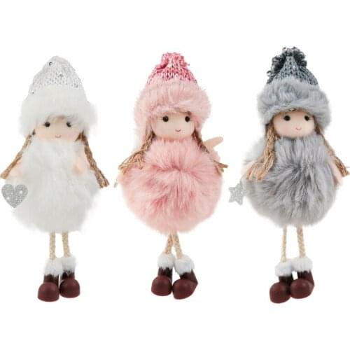 Christmas Girl Angel Doll Hanging Pendant Christmas Tree Decoration Cute Elf