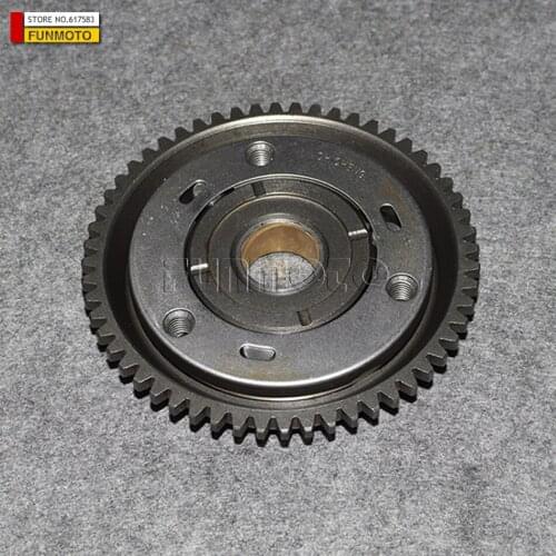 OVERRIDING CLUTCH OF LONCIN CB200 CHAIN DRIVE MODEL 56 TEETH INNER DIAMETER IS 22MM