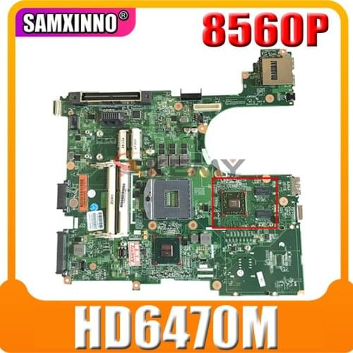 High Quality For HP 6560B 8560P Laptop Motherboard QM67 DDR3 646967-001 646963-001 HD 6470M MainBoard 100% Tested Fast Ship