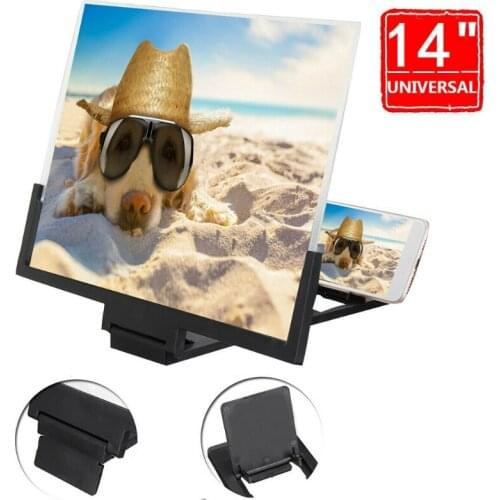 14 Inch High Definition Folding Screen Amplifier Phone Magnifier Stand Holder