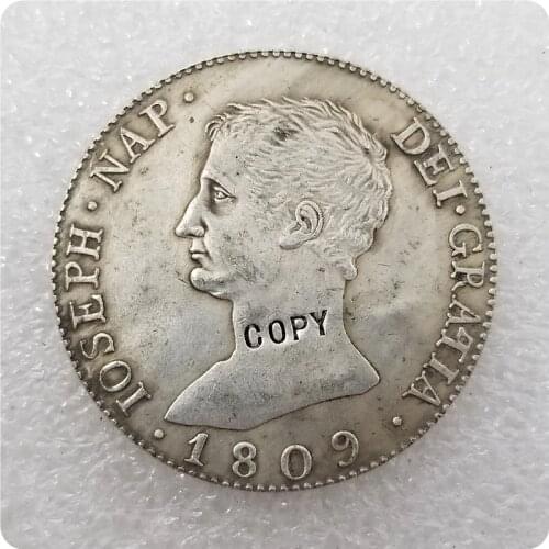 1809 Spain 20 Reales - Joseph Napoleon COPY commemorative coins-replica coins medal coins collectibles