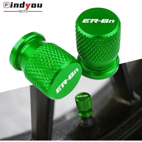 Motorcycle Accessorie Tires Valves Tyre Stem Cover Air Caps Airtight Theftproof Wheel For Kawasaki ER6F ER6N ER-6N 2012-2020