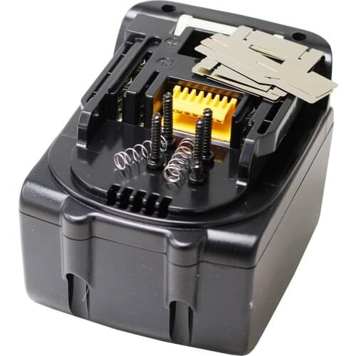 Doscing 14.4V Makita Replacement Li- ion Rechargeable Battery Case with BMS for Cordless Power Tools BL1430 BL1440 194558-0 194
