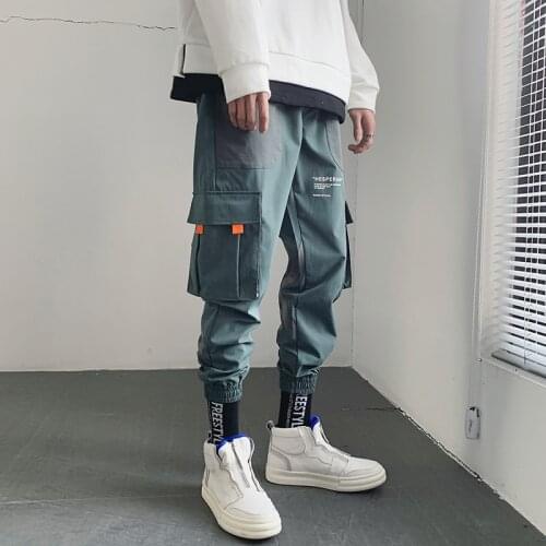 Hip Hop Joggers Pants Men 2021 Mens Japanese Streetwear Harem Pants Male Black Casual Sweaptpants Fashion Trousers Men Clothing