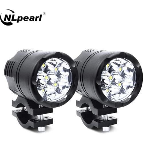 NLpearl Motorcycle LED Headlight Spotlight For BMW R1200GS ADV F800GS F650 K1200S LED Auxiliary Fog Light Assemblie Driving Lamp