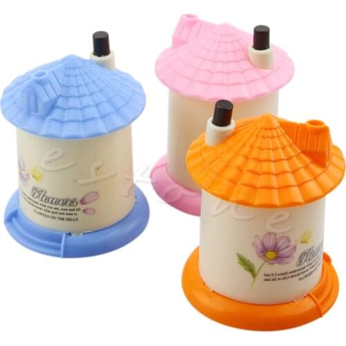 Creative Automatic Portable Toothpick Box Holder Small House Mode Dispenser