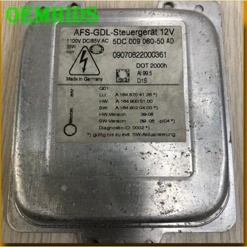 A1648704126 OEM Xenon ballast used original OEMHIDS for 08-11 ML350 ML300 ML450 W164 X164 AFS-GDL-Steuergerat 5DC009060-50 AD