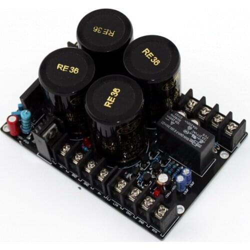KYYSLB AC Dual 34V 500W 12A NOVER Power Filter Rectifier Board Speaker Speaker Protection Board