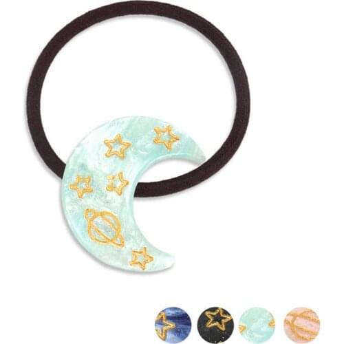 Fashion Ponytail Holders for Women Girl Fancy Hair Ties - Elastic Hair Rope - Fashion Hair Accessory Ornament for Thin Hair Wear