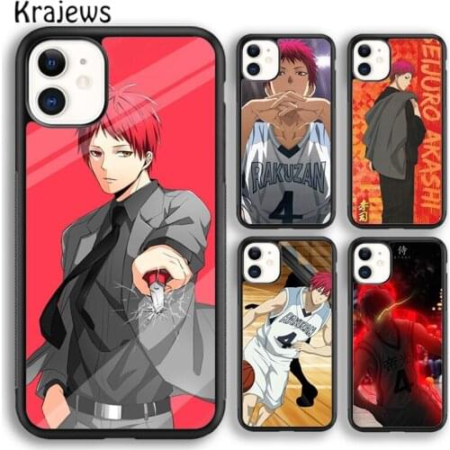 Krajews Akashi Seijuro Kuroko No Basuke soft Phone Case Cover For iPhone 5s SE 2020 6s 7 8 plus X XS XR 11 12 mini pro max Shell